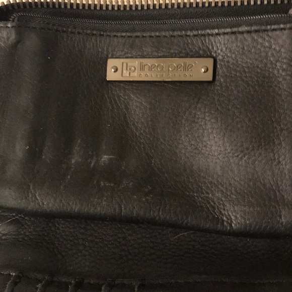Linea Peale black leather clutch - Picture 3 of 6